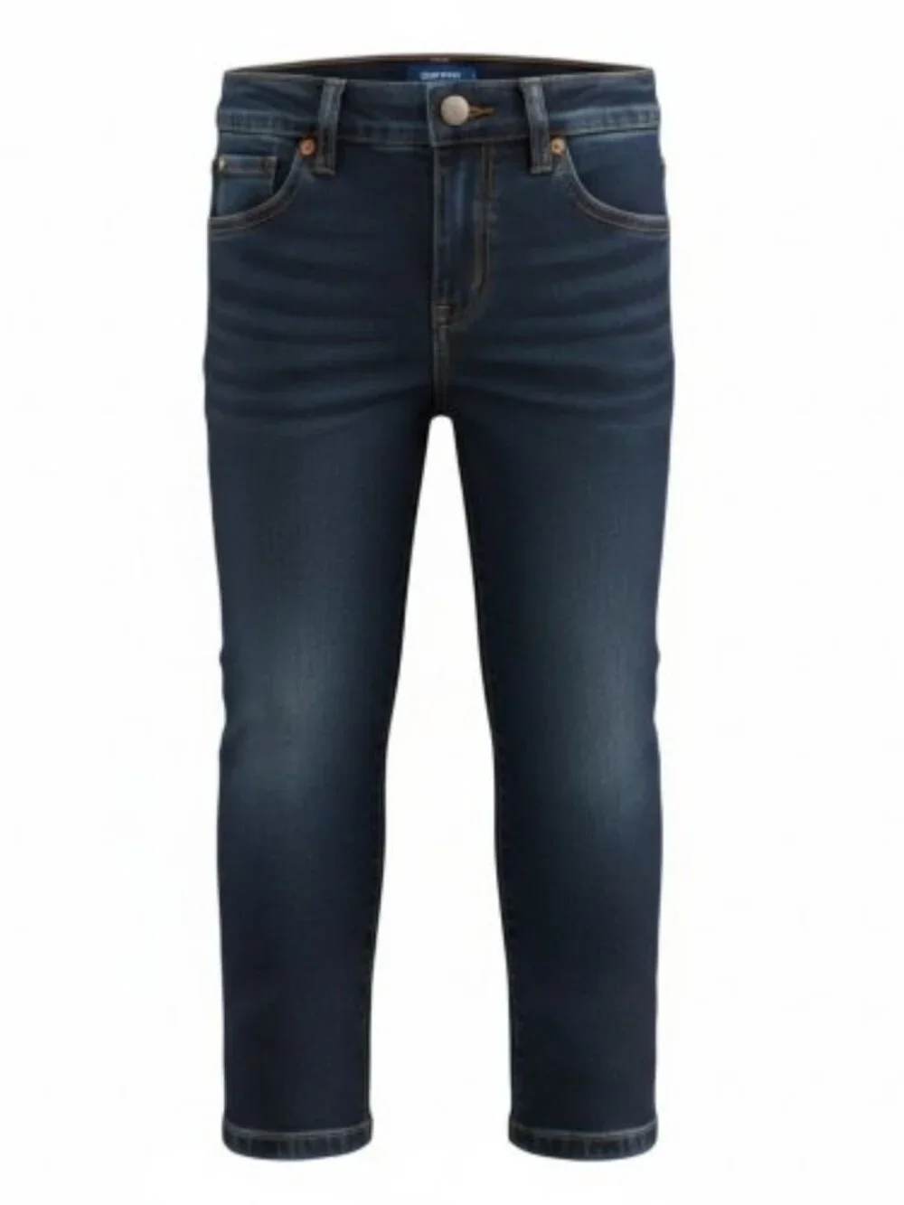 OLD NAVY Straight Slim Stretch Denim Jeans Girls Size 6 Adjustable Waist